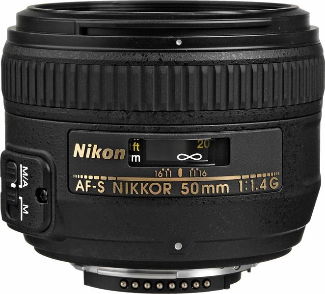 Nikon Nikkor AF-S 50mm f/1.4G top