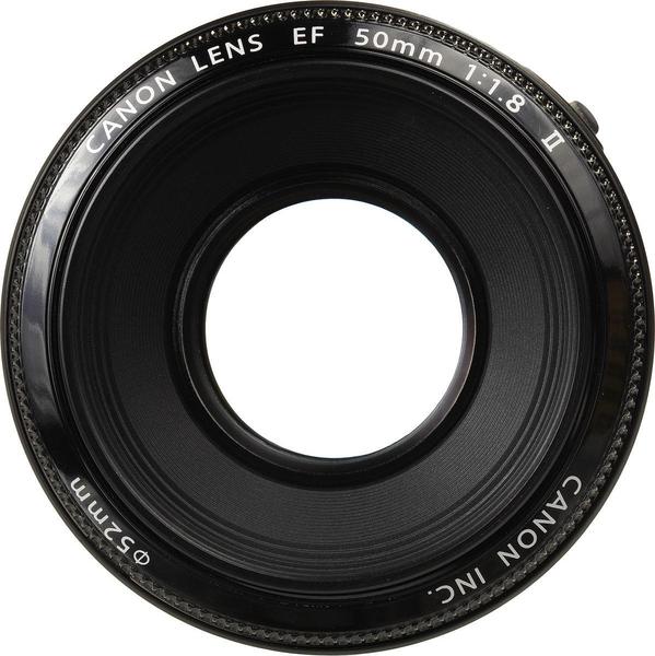 Canon EF 50mm f/1.8 II front