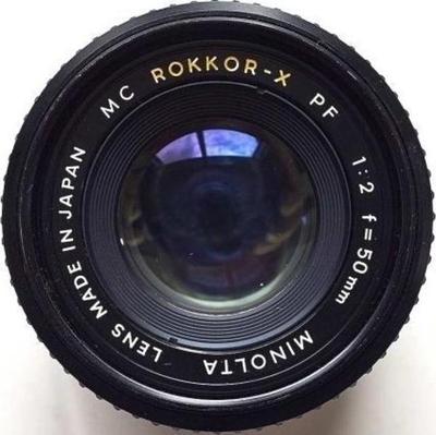 Minolta MC Rokkor(-X) PF 50mm f2 MC-X (1973) Lens