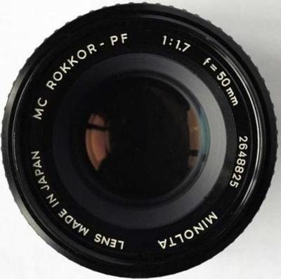 Minolta MC Rokkor(-X) PF 50mm f1.7 MC-X (1973) Lens