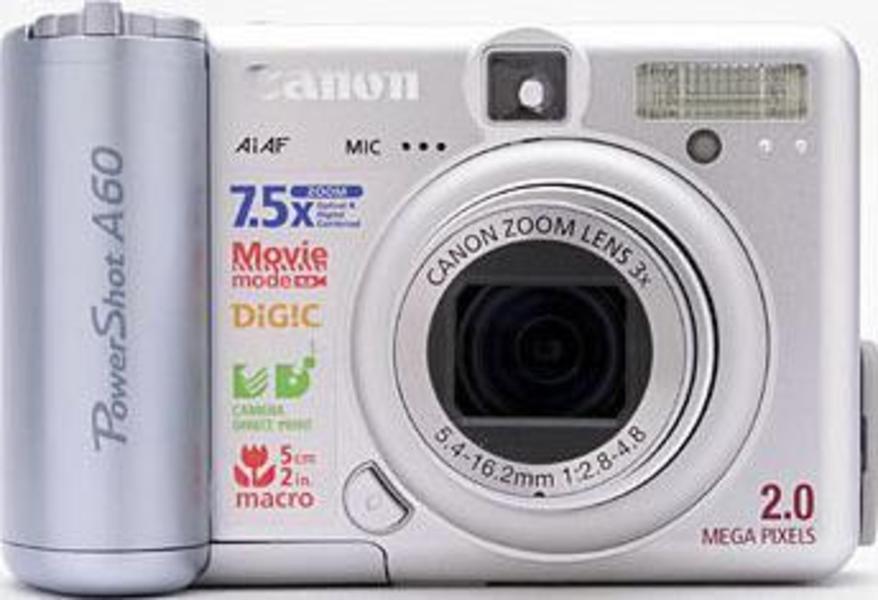 Canon PowerShot A60 front