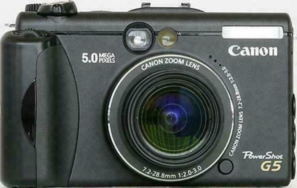 Canon PowerShot G5 front