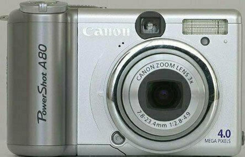 Canon PowerShot A80 front