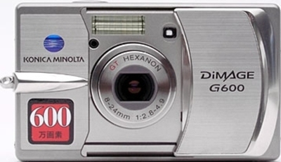 Konica Minolta DiMAGE G600 Appareil photo numérique