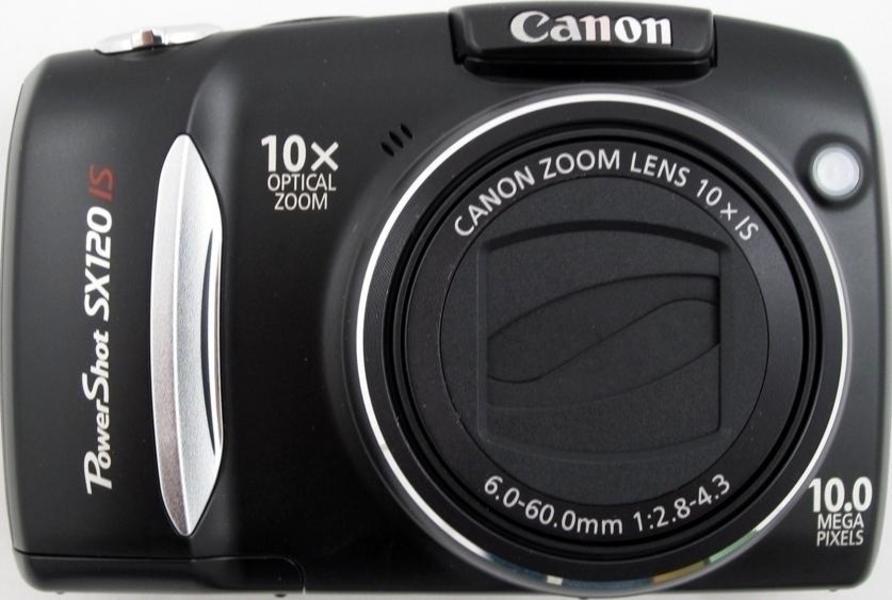 Canon PowerShot SX120 IS front