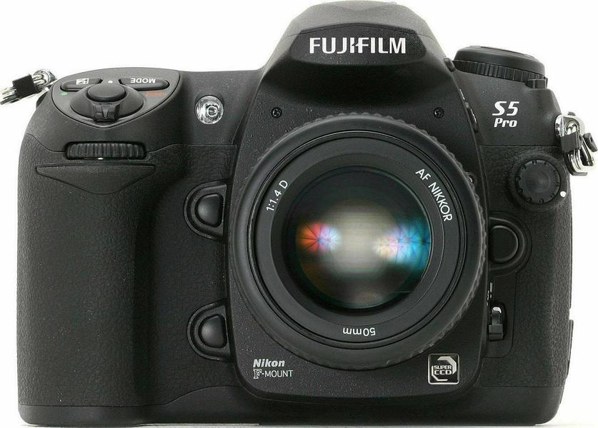 Fujifilm FinePix S5 Pro front