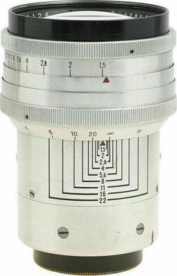 Carl Zeiss Jena Biotar 75mm F1.5 (version 1) Lens