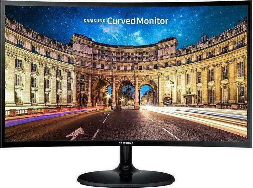 Samsung C24F390FH front on