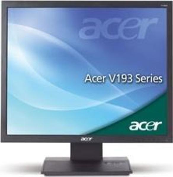 Acer V193W front on