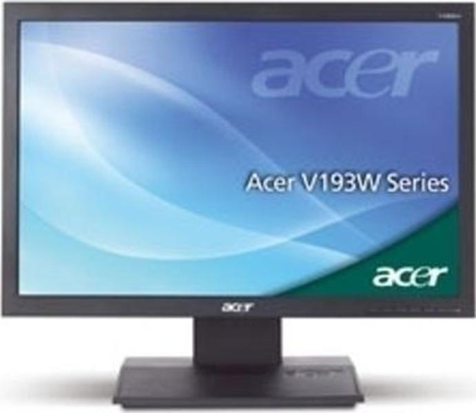 Acer V193WA front on