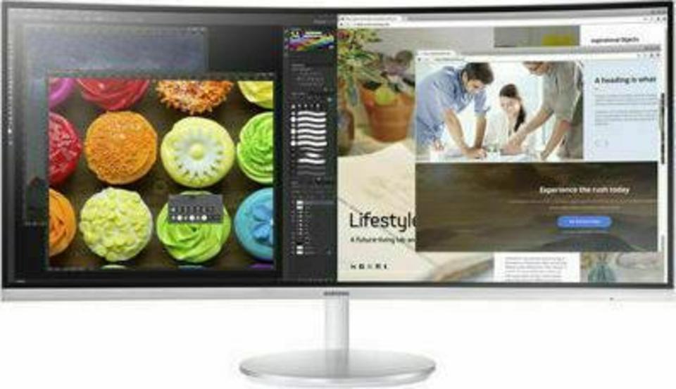 Samsung CF791 Monitor front on