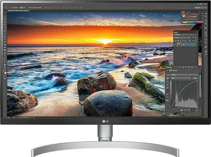 LG 27UL850-W Monitor front on