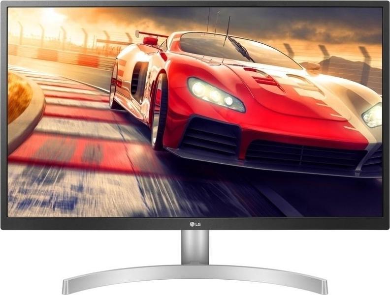 LG 27UL500-W Monitor front on