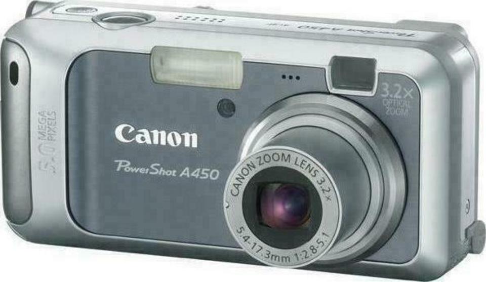 Canon PowerShot A450 angle