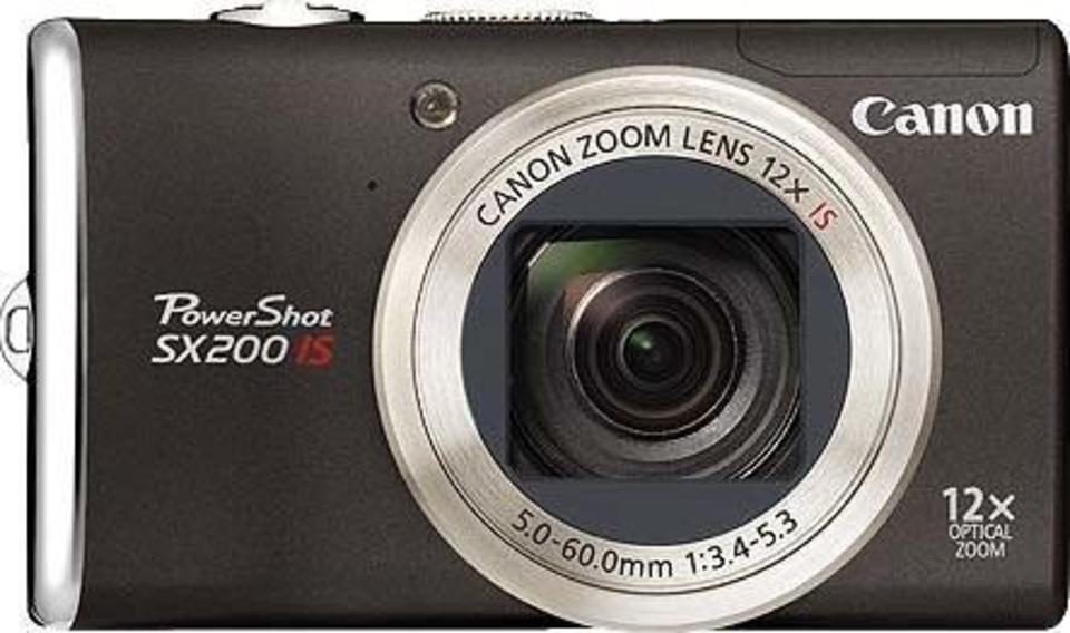 Canon PowerShot SX200 IS front