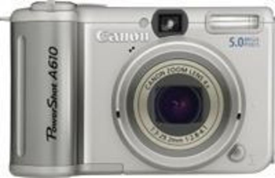 Canon PowerShot A610 front