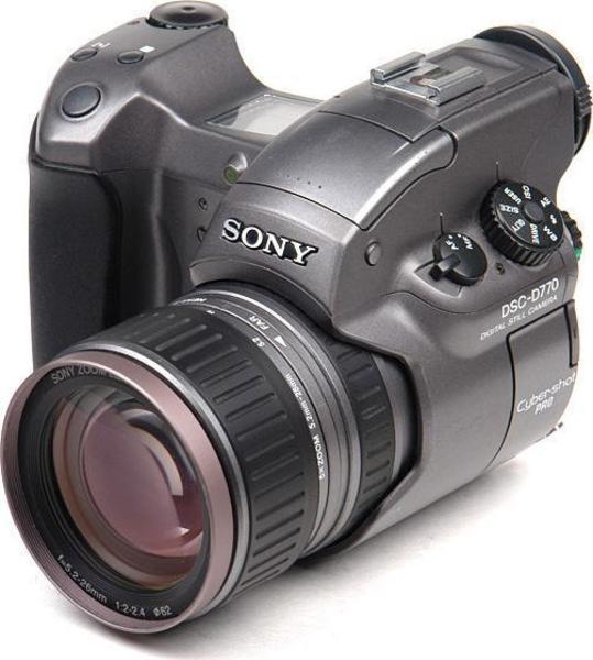 Sony Cyber-shot DSC-D770 angle
