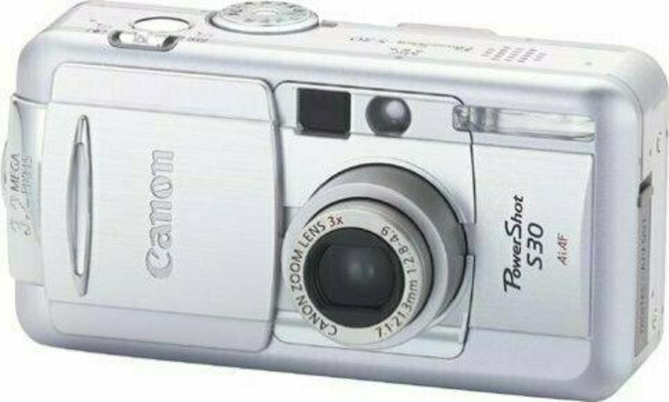 Canon PowerShot S30 angle