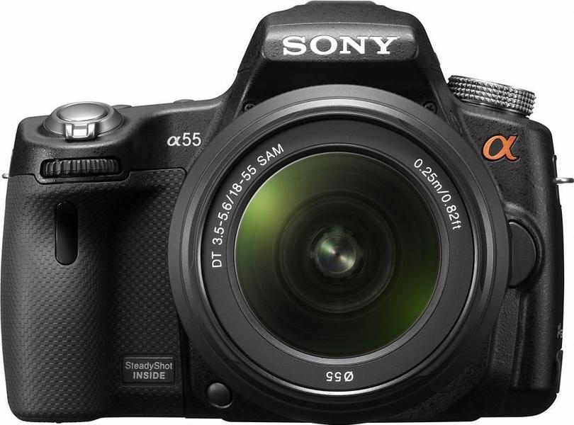 Sony SLT-A55 front