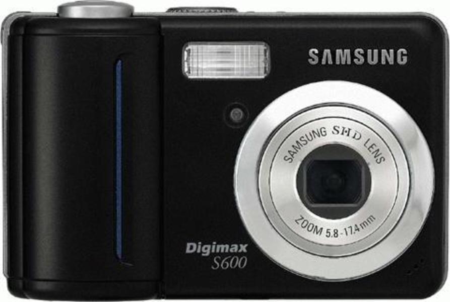 Samsung Digimax S600 front