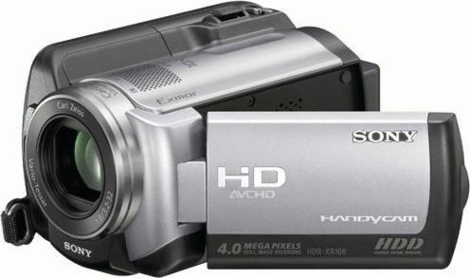 Sony HDR-XR106 angle
