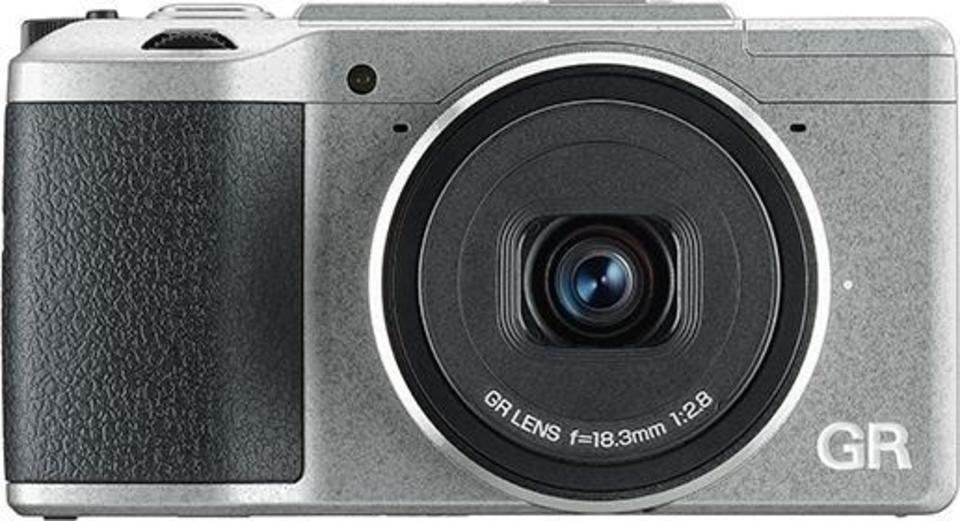 Ricoh GR II Silver Edition front