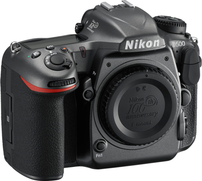 Nikon D500 100th Anniversary Edition angle