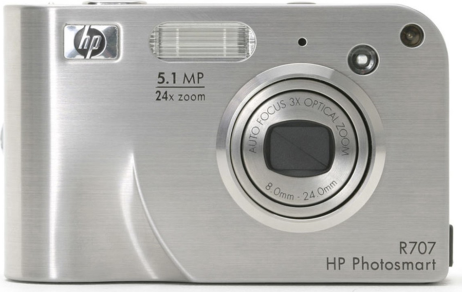 HP Photosmart R707 front