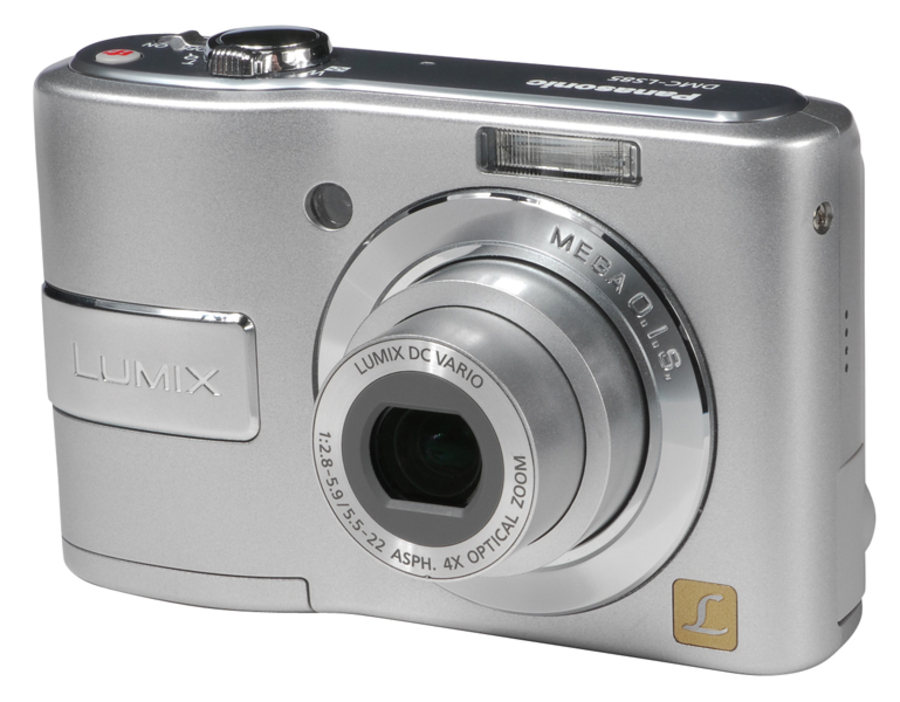 Panasonic Lumix DMC-LS85 Digitalkamera 8 Megapixel, 4-fach opt. Zoom, 6,4 cm 2,5 Zoll Display schwarz 