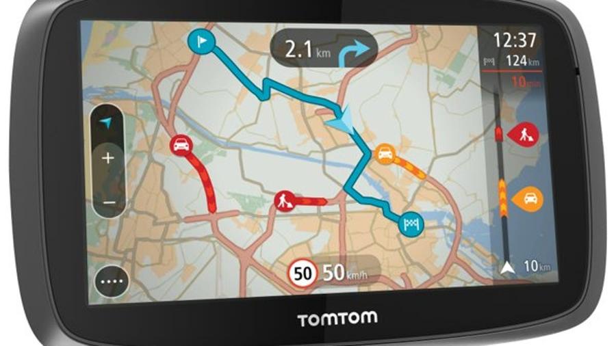 TomTom GO 600 GPS Navigation Unit 6" Screen Lifetime US Maps 3D Streets 4FA60 